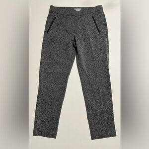 H&M Gray Straight Leg Tailored Pants Size 6 Office Workwear Corpcore LAST CHANCE